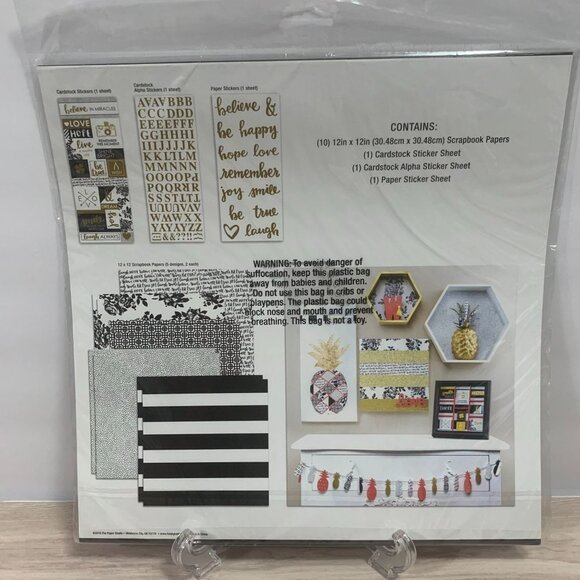 The Paper Studio "Inspiration" Papercrafting Scrapbooking Junk Journaling Kit - Picture 4 of 7